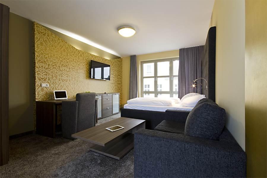 In Hotel Berlin Zimmer foto